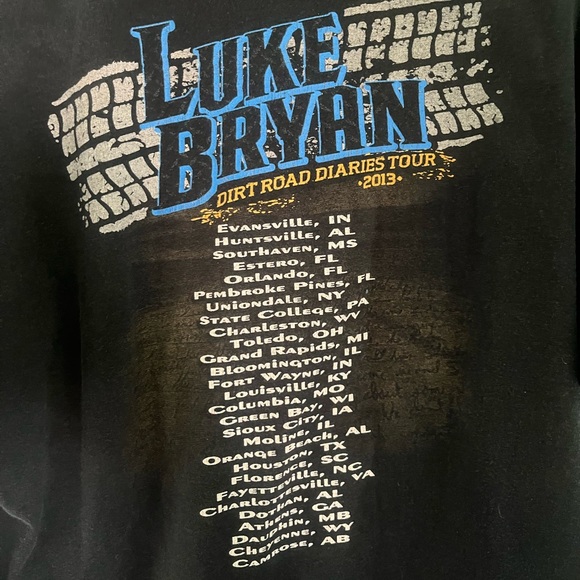 2013 Luke Bryan concert t-shirt - Picture 6 of 6